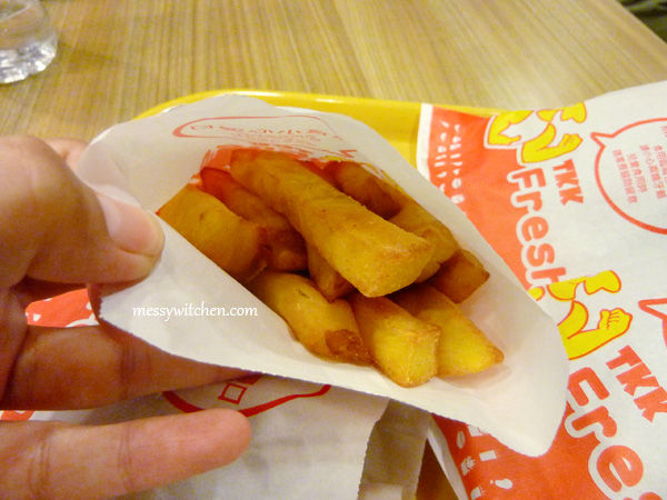 TKK Sweet Potato Fries @ TKK Fried Chicken, Eslite Xinyi Store, Taipei